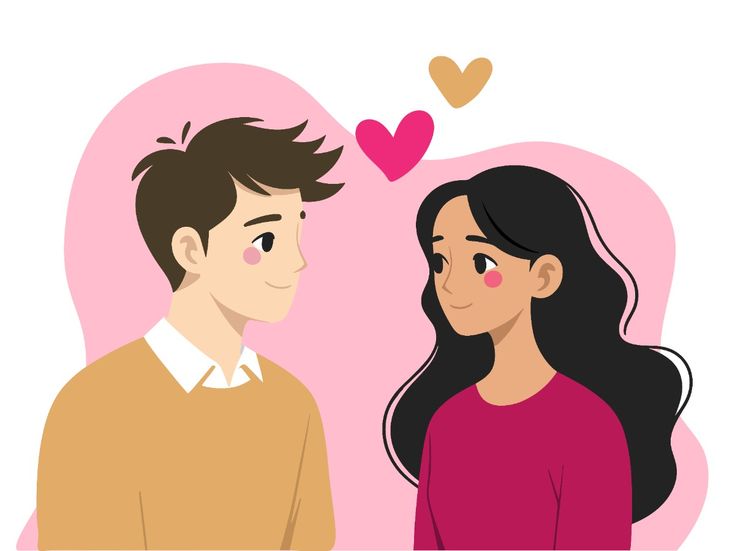 Online Dating Couple